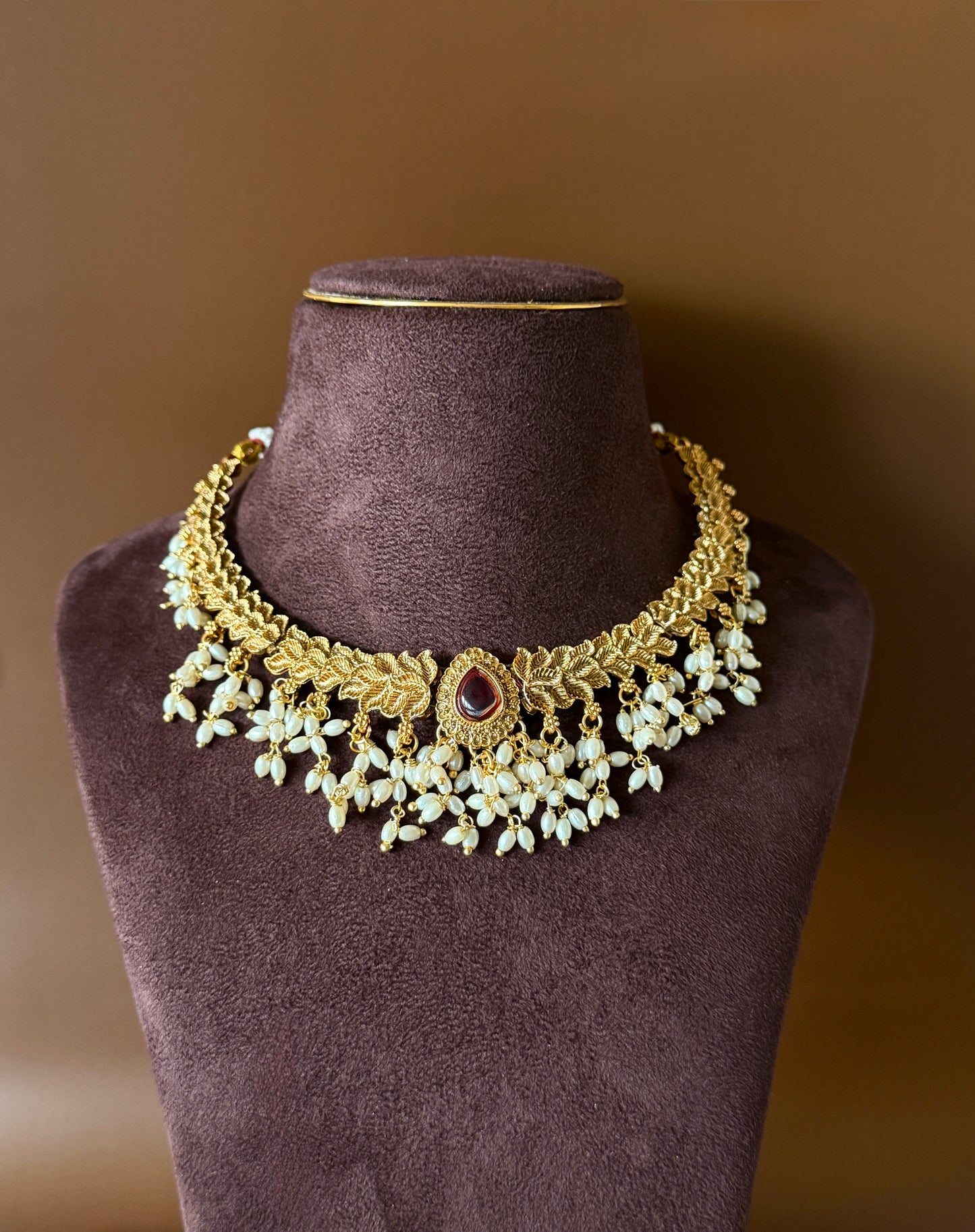 Sita Pearl Necklace Set