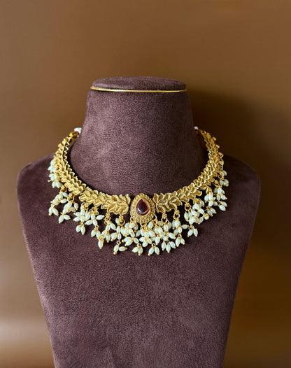 Sita Pearl Necklace Set