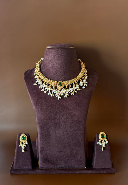 Sita Pearl Necklace Set