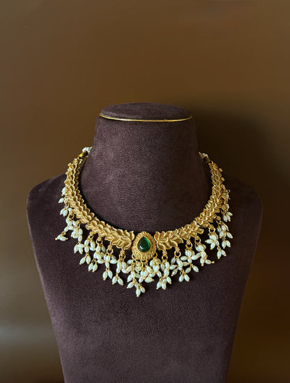 Sita Pearl Necklace Set