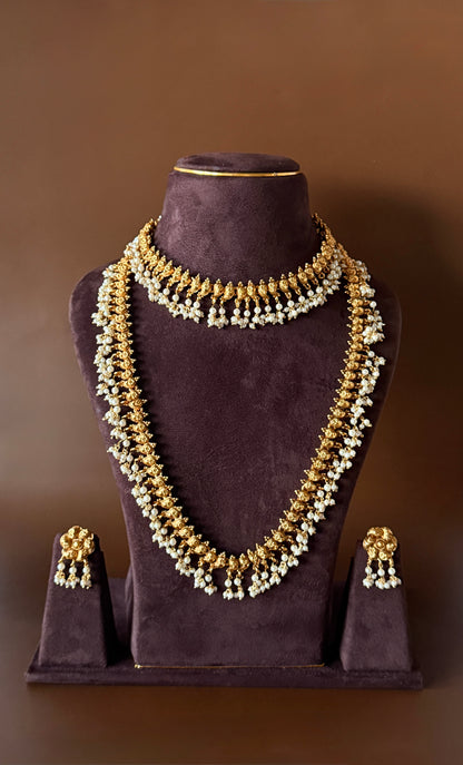 Pearl Combo Necklace Set