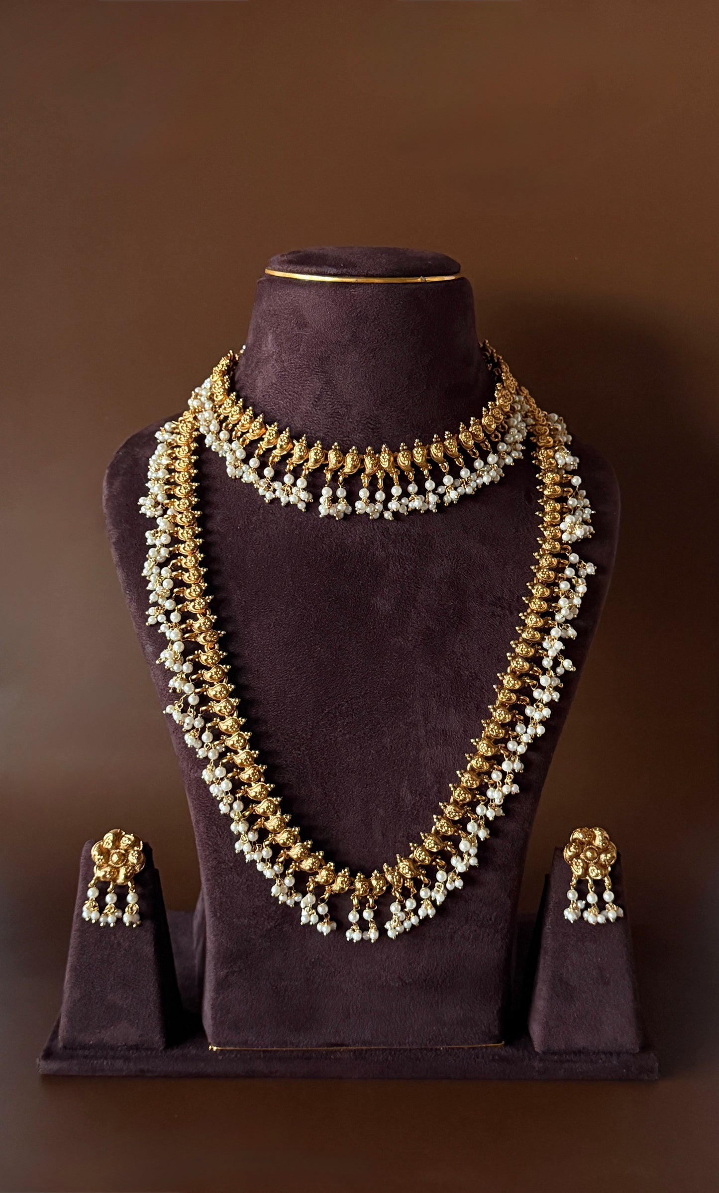 Pearl Combo Necklace Set