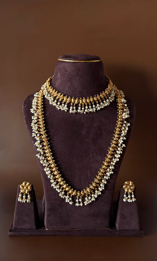 Pearl Combo Necklace Set