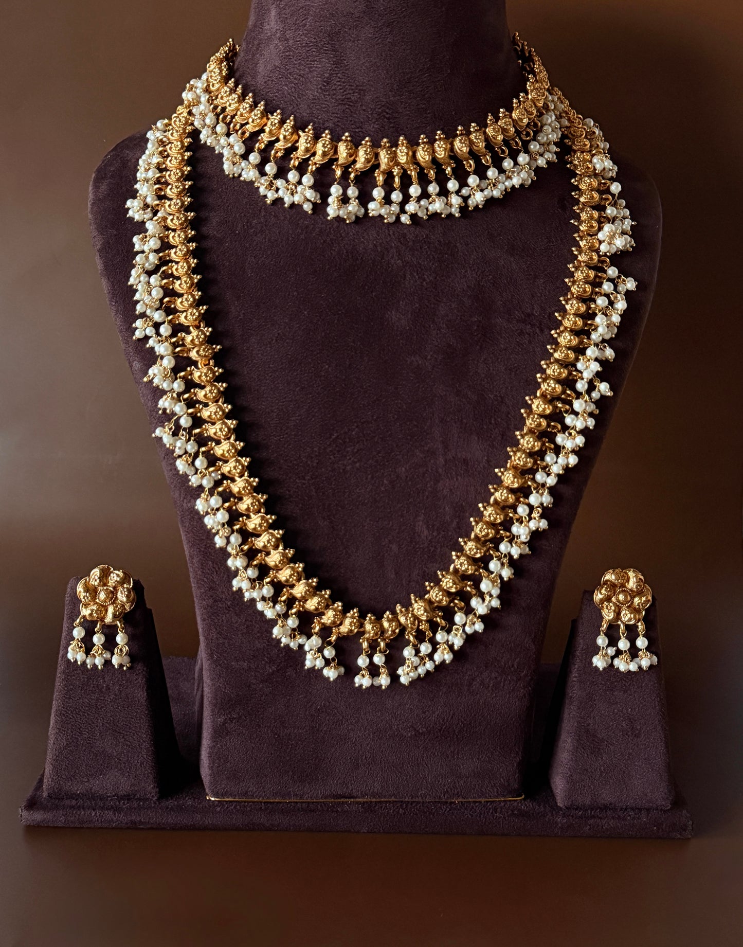 Pearl Combo Necklace Set