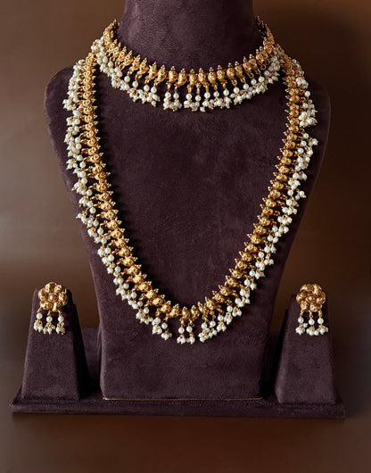 Pearl Combo Necklace Set
