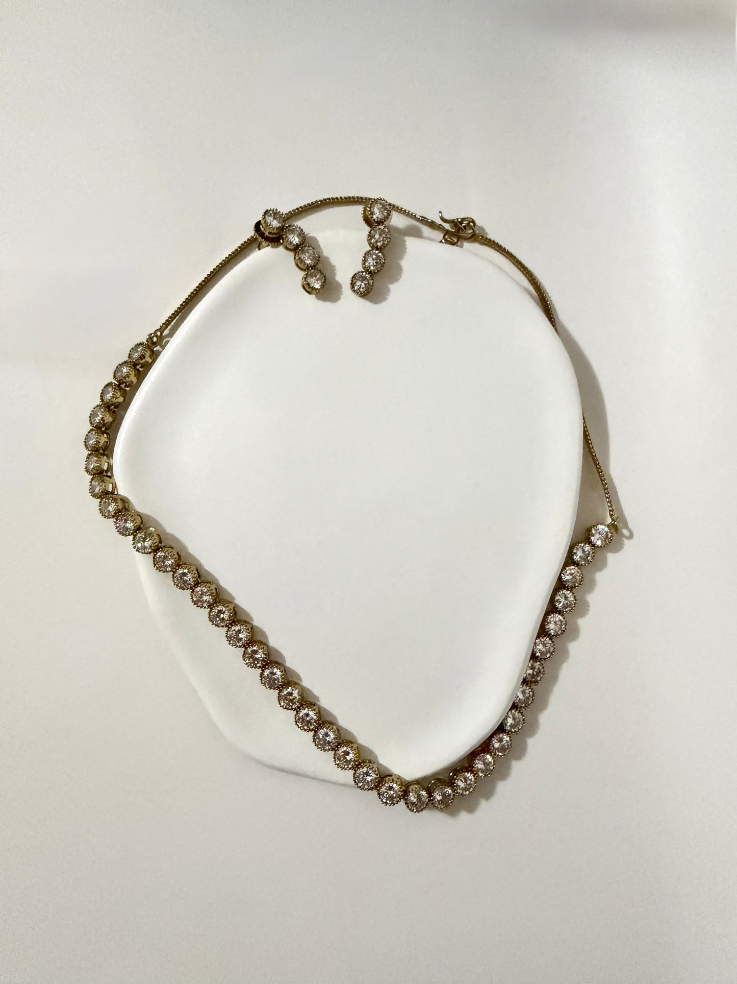 Sajni AD Necklace Set