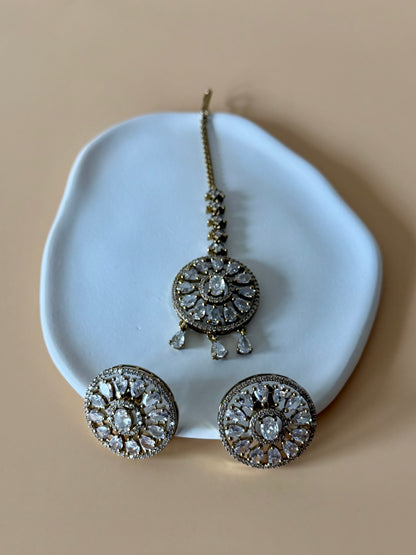 Asha AD Necklace Set