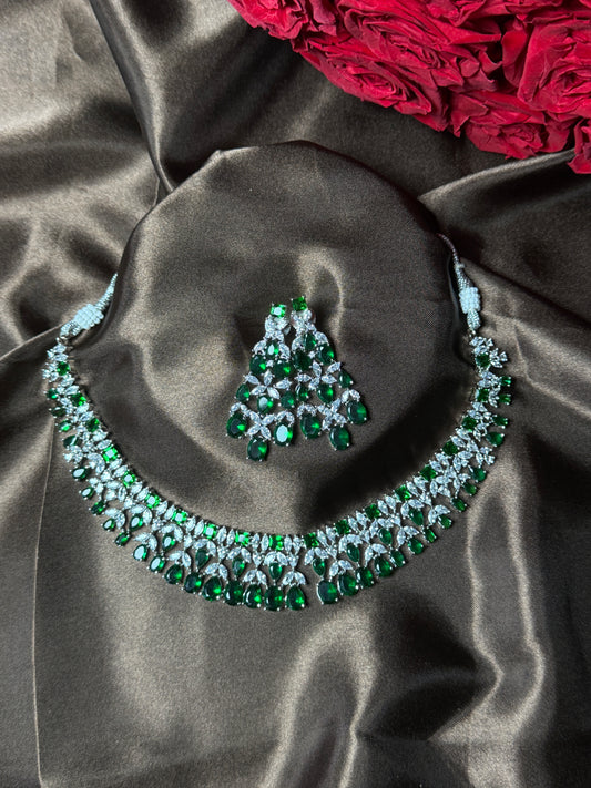 Dua AD Necklace Set