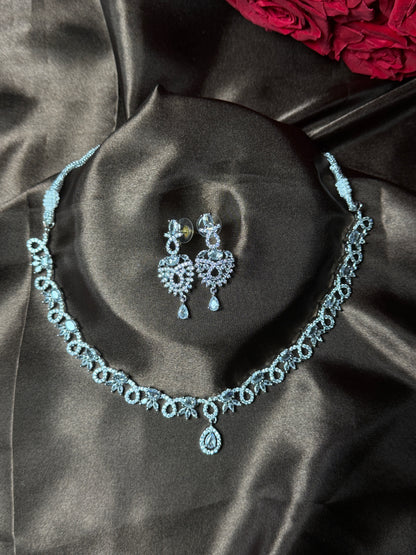 Riya AD Necklace Set