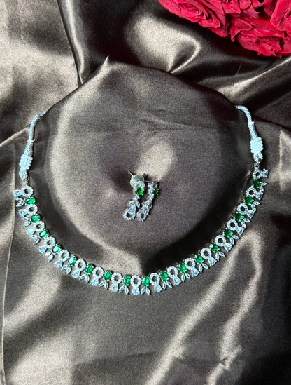 Saira AD Necklace Set