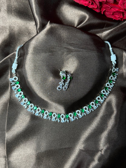 Saira AD Necklace Set