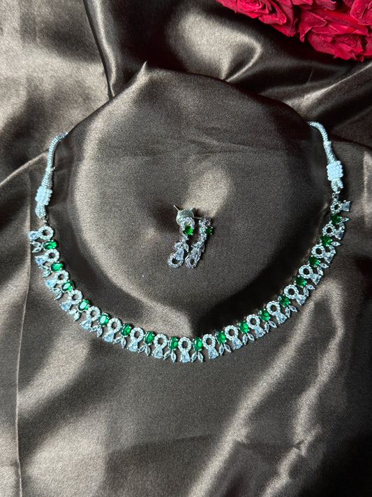 Saira AD Necklace Set
