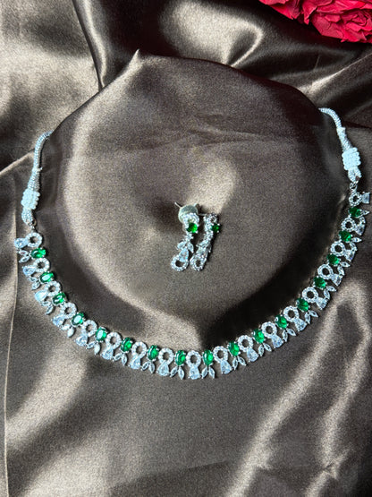 Saira AD Necklace Set