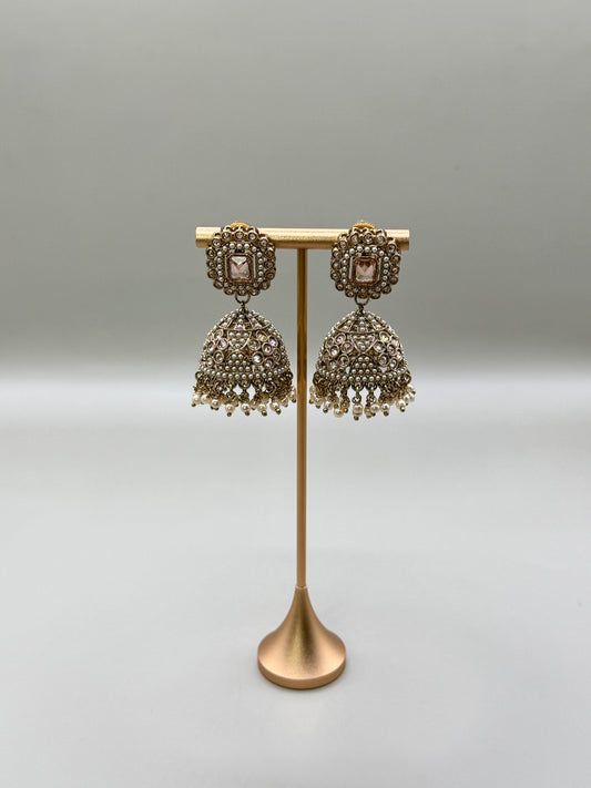 Alina Statement Jhumka ( 2 Colors)