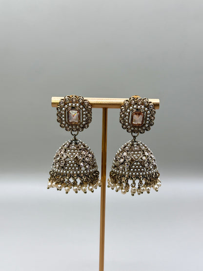 Alina Statement Jhumka ( 2 Colors)