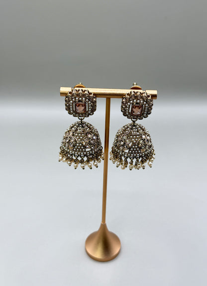 Alina Statement Jhumka ( 2 Colors)