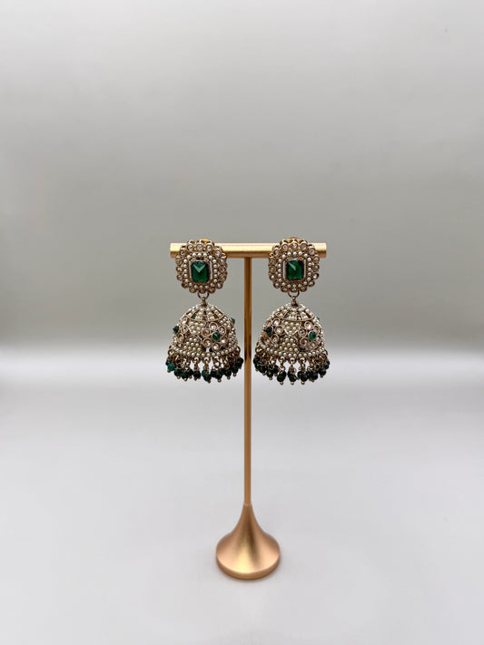 Alina Statement Jhumka ( 2 Colors)