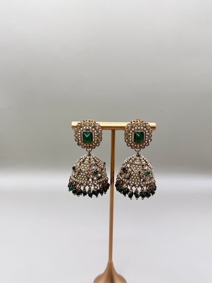 Alina Statement Jhumka ( 2 Colors)
