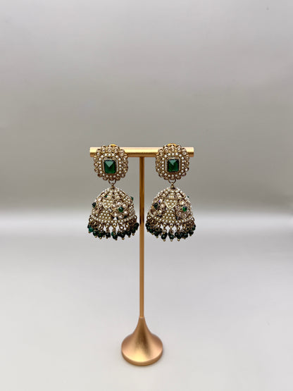 Alina Statement Jhumka ( 2 Colors)
