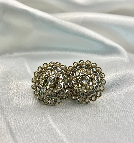 Statement Polki Studs