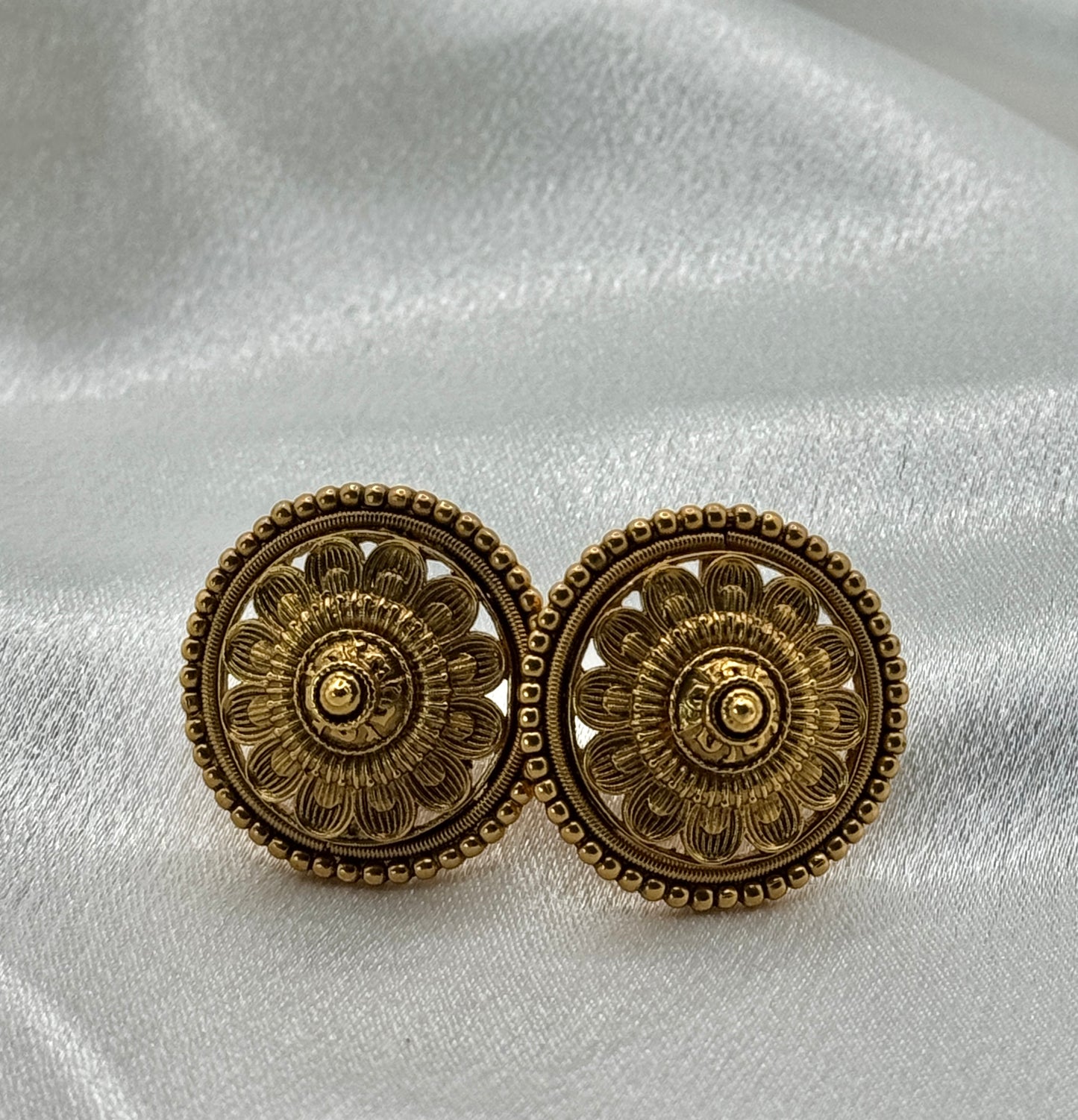 Gold-Plated Antique Studs
