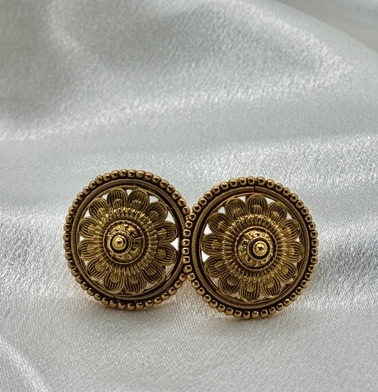 Gold-Plated Antique Studs