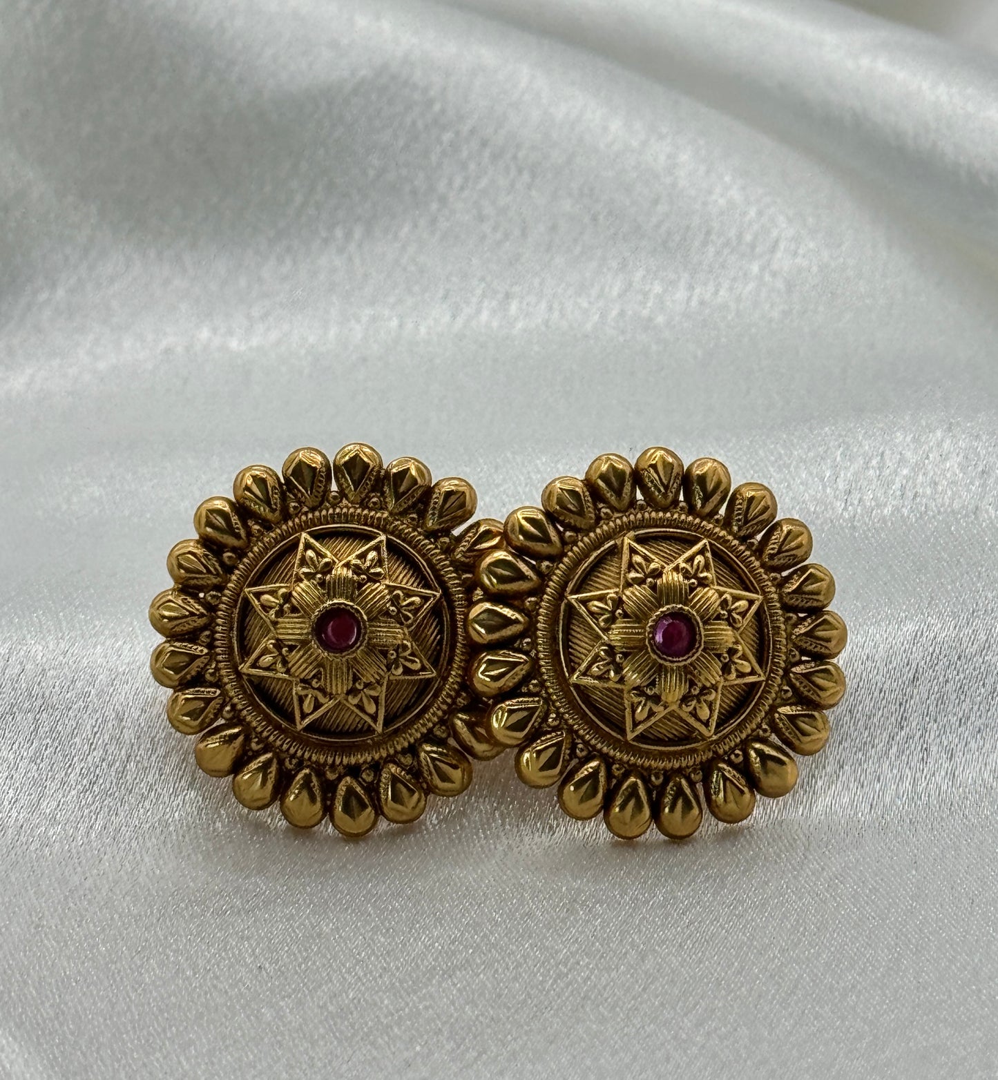 Classy Gold-Plated Studs