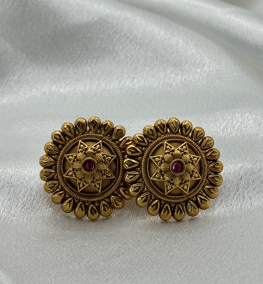 Classy Gold-Plated Studs