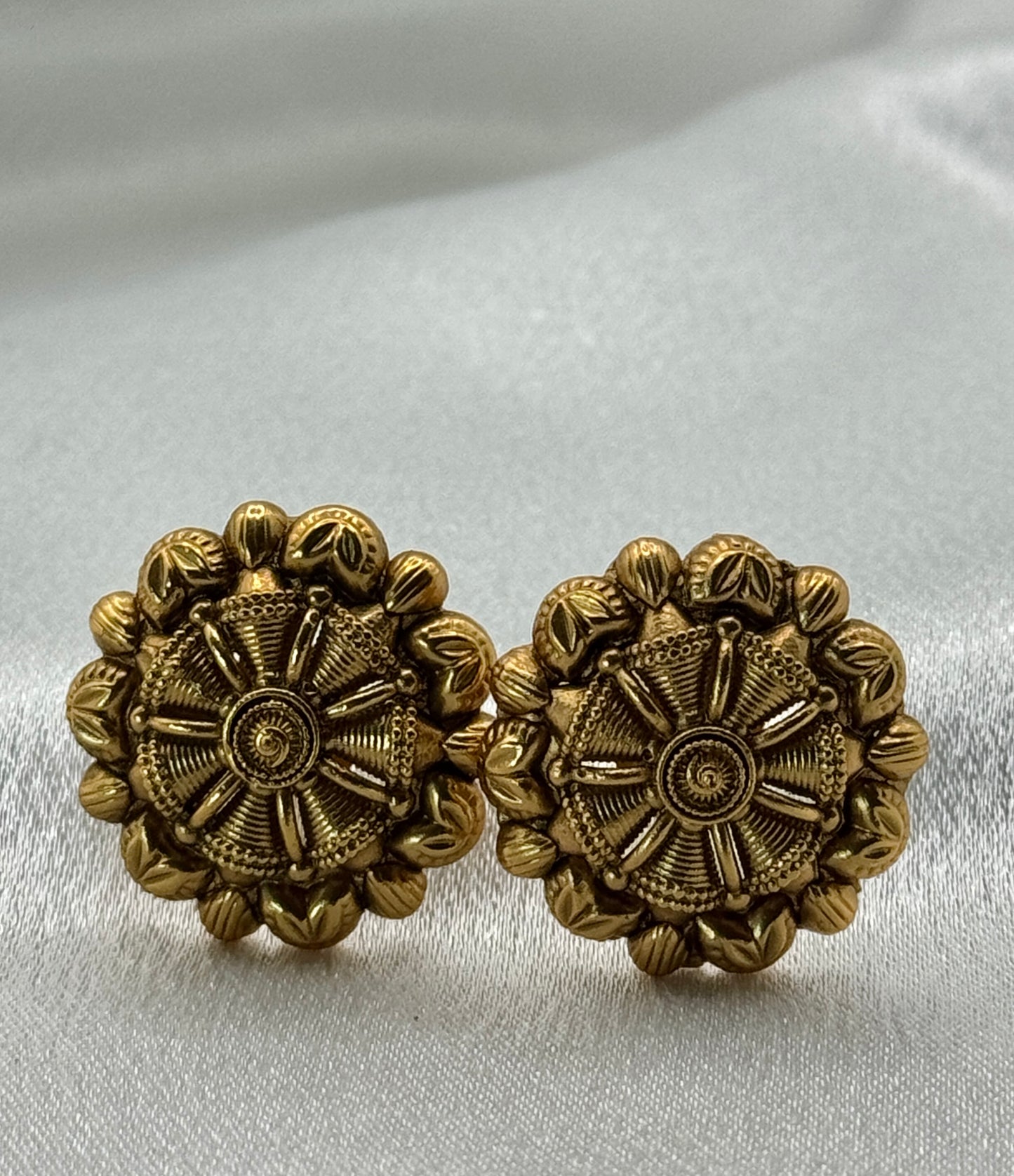 Antique Gold-Plated Studs