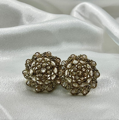 Statement Polki Studs