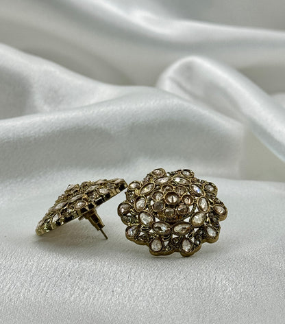 Statement Polki Studs