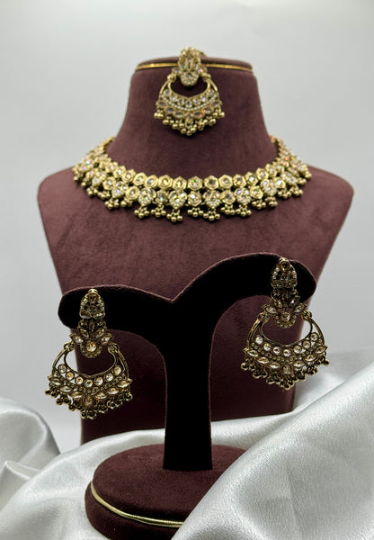 Mayalu Polki Necklace Set