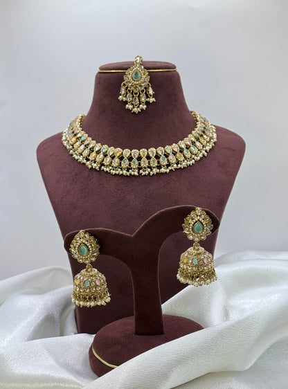 Ziya Polki Necklace Set