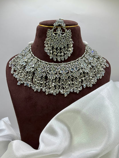 Alika polki Necklace Set