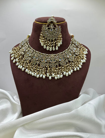 Alika polki Necklace Set