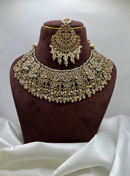 Rani Polki Necklace Set