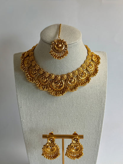 Rani Gold Plated Necklace Set