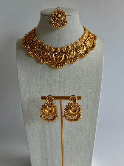 Rani Gold Plated Necklace Set