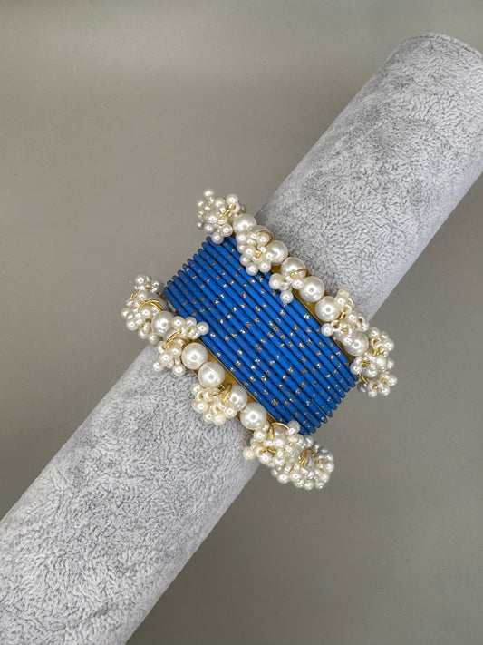 Mini Pearl Bangle Set