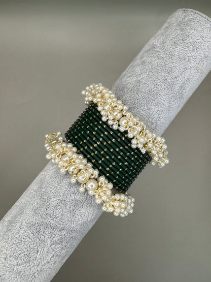 Mini Pearl Bangle Set