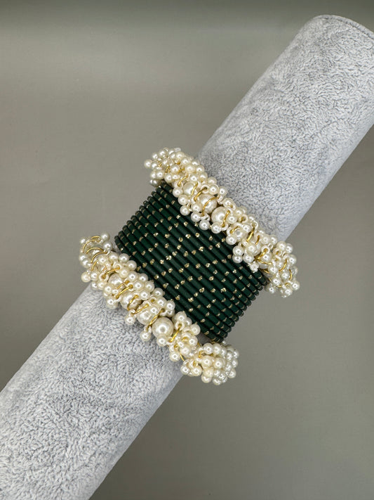 Mini Pearl Bangle Set