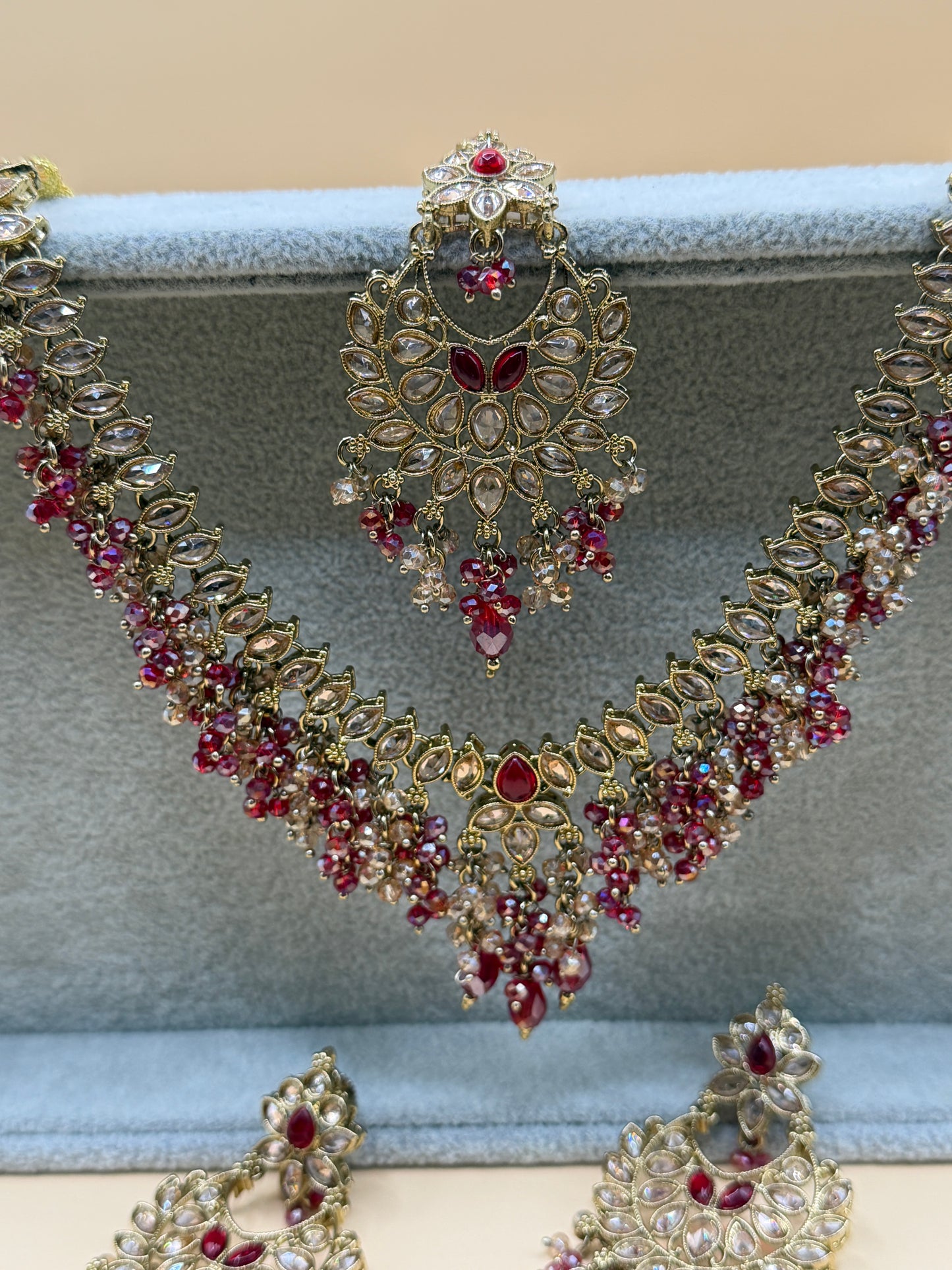 Ira V-Shaped Necklace Set