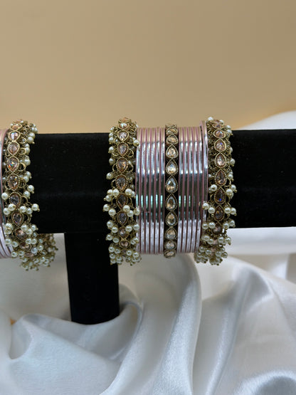 Pearl Bangle Set
