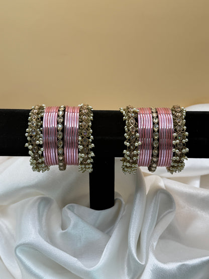 Pearl Bangle Set