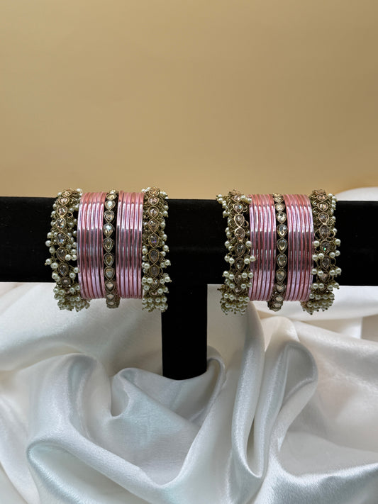 Pearl Bangle Set